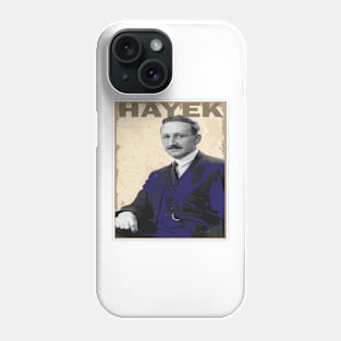 Friedrich hayek Phone Case