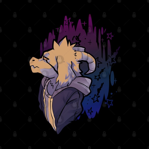 SwapFellShift Asriel by WiliamGlowing