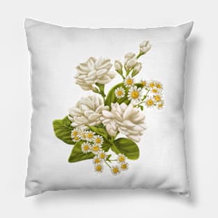 Giant Magnolias Pillow