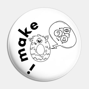 I Make Zero Sense Pin