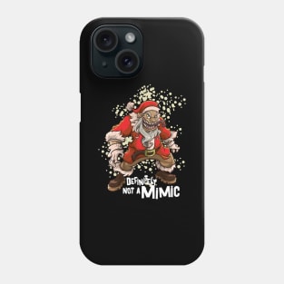 Roleplaying Mimic Creature RPG Joke Meme DM PnP Christmas Phone Case