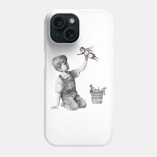 BANKSY Superhero Nurse NHS Phone Case