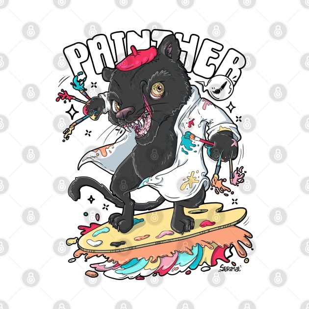 Painther painter panther pun by SPIRIMAL