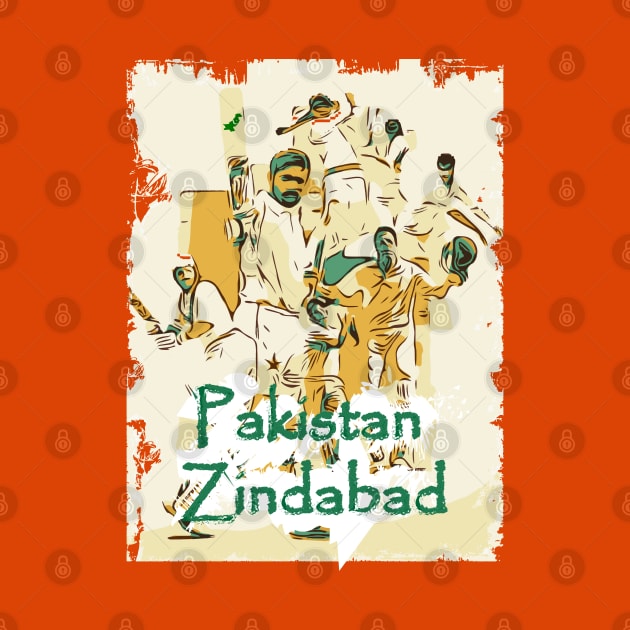 Pakistan Cricket Pakistan Zindabad T20 by FasBytes