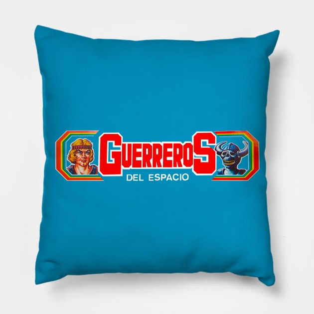 Guerreros Del Espacio Pillow by japonesvoador