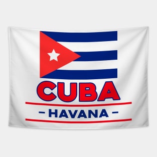 Cuba Havana Cubano Tapestry