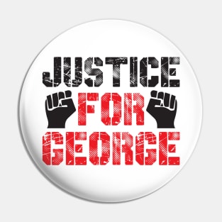 Justice For George Pin