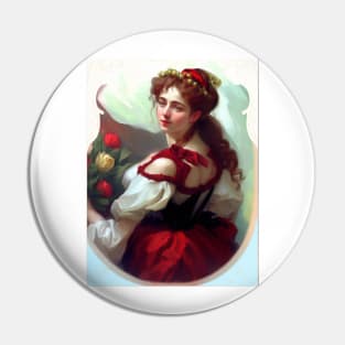 Retro Victorian Mother’s Day Pin