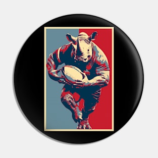 Rugby Rhino HOPE Pin