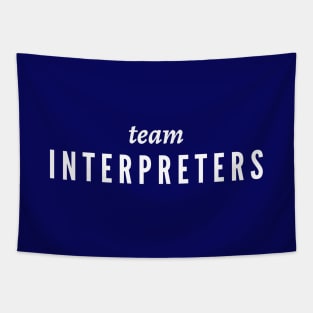 Team Interpreters Tapestry