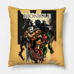 Bionicle Comic Cover 1 Pillow