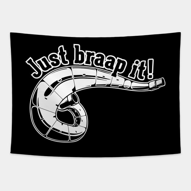 Dirt Bike Braap Tapestry by Dirt Bike Gear