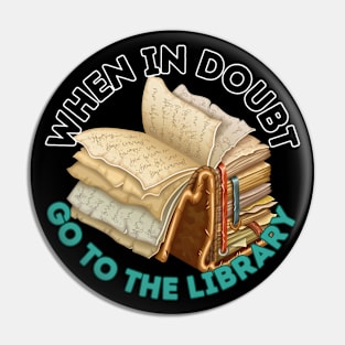 ¡Go to library! Pin