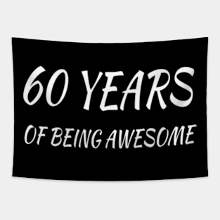 60th Birthday Gift For Dad Wandteppiche Teepublic De