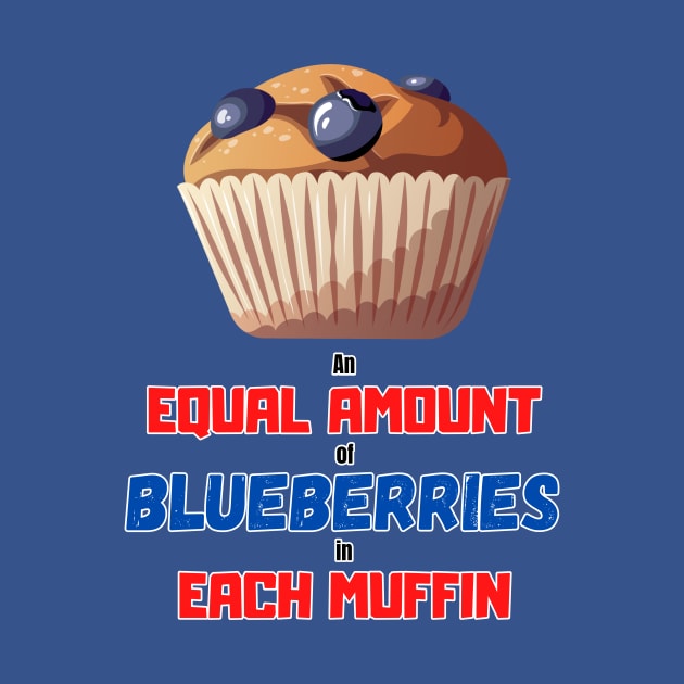 An Equal Amount of Blueberries in each Muffin by koalafish