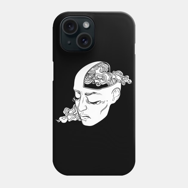 Inktober 2 “mindless” Phone Case by NatKlekot