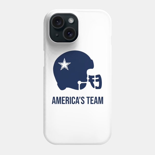 America's Team - Dallas Cowboys Phone Case by Amrskyyy