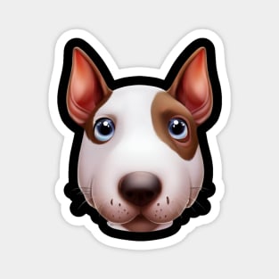 Pup-tacular Bull Terrier Magnet