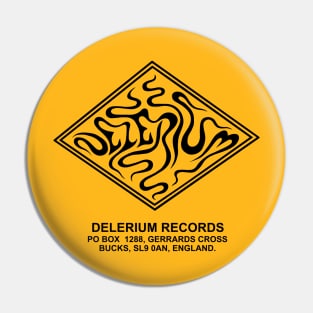 Delerium (black) Pin