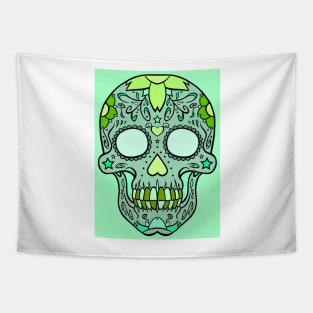 Sugar Skull 11 (Style:8) Tapestry