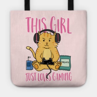 This Girl just Loves Gaming Tote