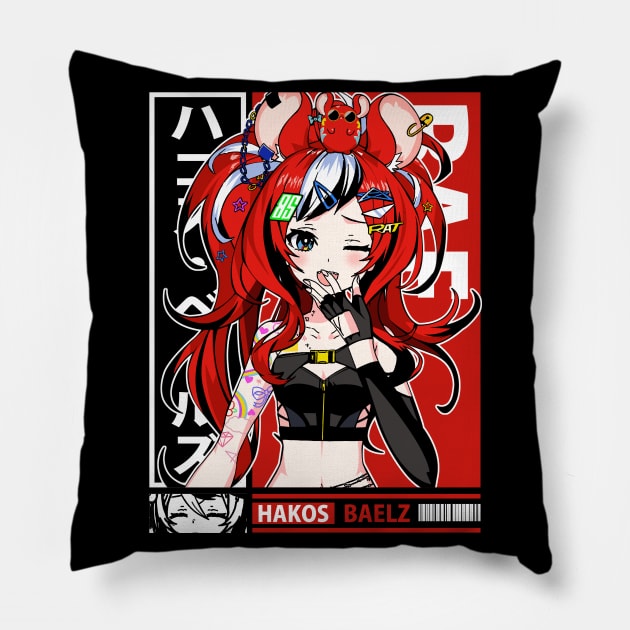 Hakos Baelz Bae Wink Pillow by UDTee92