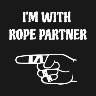 I'm with Rope Partner T-Shirt