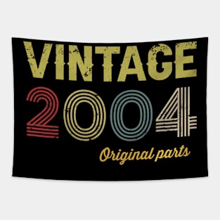 Vintage 2004 Limited Edition 18th Birthday 18 Years Old Gift For Men Women Tapestry