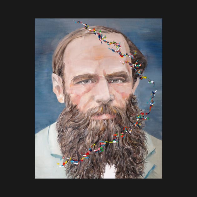 FYODOR DOSTOYEVSKY - oil portrait by lautir