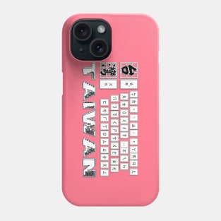 Taiwan mandarin chinese keyboard design | Bopomofo taiwanese Phonetic Symbols_pink Phone Case