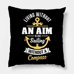 Sailing Boat Captain Pillow