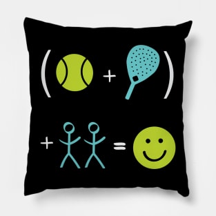 Padel Equation for Fun Pillow