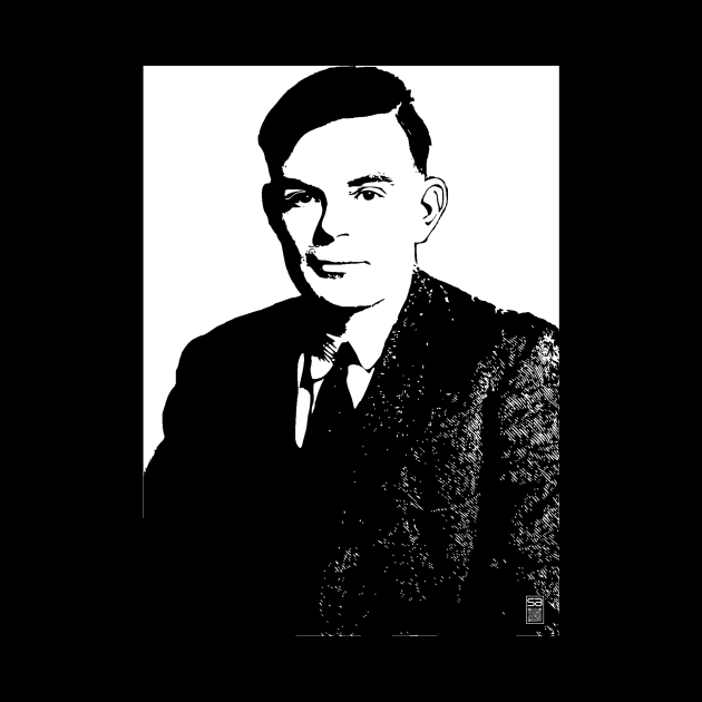 Alan Turing design (light) by JSnipe