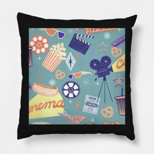 Retro movies Pillow