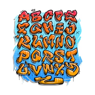 Graffiti Alphabet T-Shirt