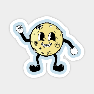 Cartoon Moon Magnet