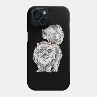 Persian cat - fluffy & beautifull - Gift idea for cat fans Phone Case