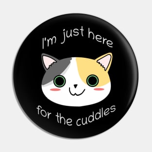 Cat Cuddles Pin