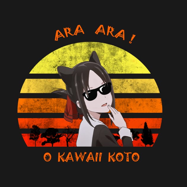 Ara Ara o Kawaii Koto Shirt Kaguya Shinomiya by Bam-the-25th