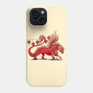 Fierce Oriental Lion Dragon Phone Case