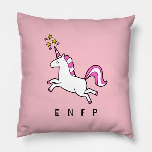 Flying Unicorn ENFP Pillow