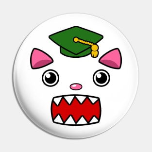 Grad Cat Pin