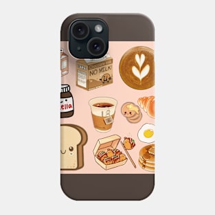 Cute foodies Phone Case