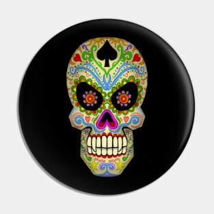 Sugar Skull Pin