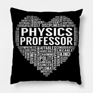 Physics Professor Heart Pillow