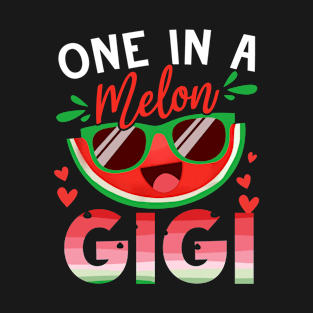 One In A Melon Gigi Watermelon Family Matching T-Shirt