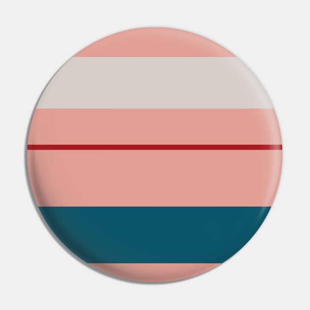 A rare shape of Blood (Animal), Pastel Pink, Silver, Dark Cyan and Philippine Indigo stripes. Pin by Sociable Stripes