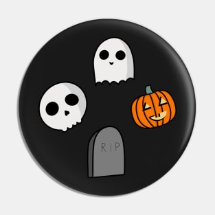 Lil spooky bois Pin