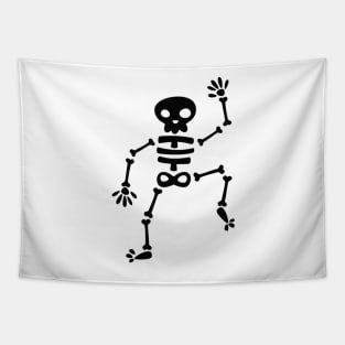 Danse Macabre of Skeletons Tapestry