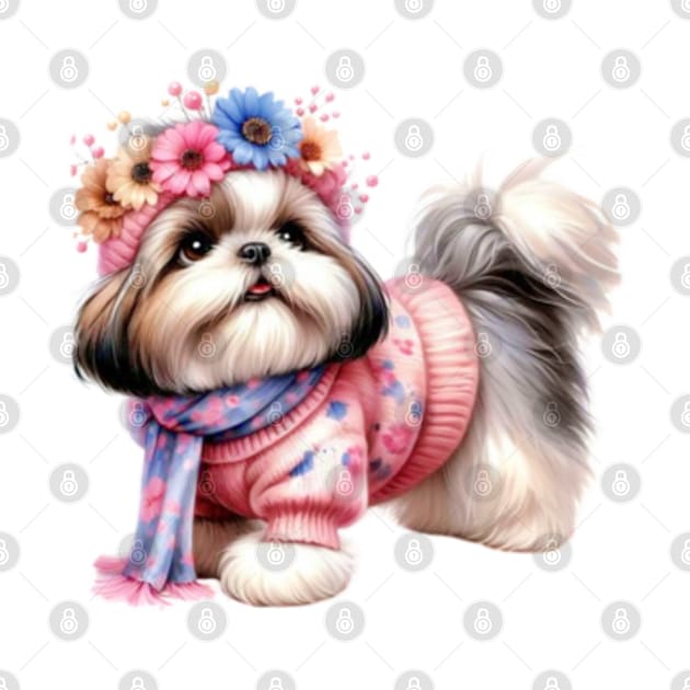 Adorable Shih Tzu by AnySue